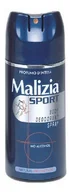 Dezodoranty i antyperspiranty męskie - Malizia Sport Bez Alkoholu - dezodorant w sprayu (150 ml) 8003510007493 - miniaturka - grafika 1