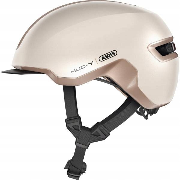 Kask rowerowy Abus Urban Hud-y Led Champagne Gold M 54-58cm