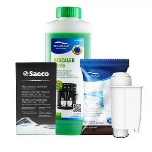 Zestaw do Ekspresu Philips Saeco Filtr AL-Inte+, Verde 500ml, CA6705/60 Środek do Obiegu Mleka - Akcesoria i części do ekspresów do kawy - miniaturka - grafika 1