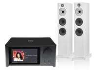 Zestawy stereo - NAD C 700 V2 (czarny) + 603 S3 (biały) - miniaturka - grafika 1