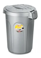 Miski dla kotów - Zolux STEFANPLAST Pojemnik na żywność Jerry 23 l 37x32x46 cm kol. szary 70300 - miniaturka - grafika 1