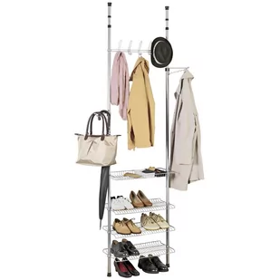 Wenko Teleskopowy organizer na ubrania APOLLON stojak do przedpokoju (B00RZNL44G) - Wieszaki i stojaki - miniaturka - grafika 1