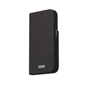 Pozostałe akcesoria do telefonów - Moshi Overture MagSafe - Skórzane etui 3w1 z klapką iPhone 15 Pro (Midnight Black) - miniaturka - grafika 1