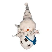 Ozdoby bożonarodzeniowe - FIGURKA BAŁWANEK LED  7x6x16CM - miniaturka - grafika 1