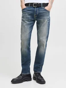 Jack & Jones Dżinsy "Jjimike" - Regular fit - w kolorze granatowym - Spodnie męskie - miniaturka - grafika 1