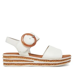 Sandały Gabor 64.550.20 Biały - Sandały damskie - miniaturka - grafika 1