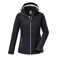 Kurtki damskie - Killtec Damska kurtka softshell z odpinanym kapturem KOS 176 WMN SFTSHLL JCKT, granatowa, 48, 38390-000 - miniaturka - grafika 1