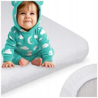 Prześcieradła dla dzieci - Prześcieradło do Lionelo Theo 86x50 Bawełniane do dostawki Lionelo Timon - miniaturka - grafika 1