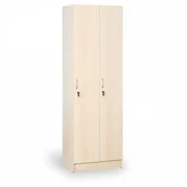 Szafki BHP - B2B Partner Drewniana Szafa szatniowa - dwudrzwiowa 284005 - miniaturka - grafika 1