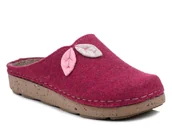 Kapcie damskie - Ciepłe kapcie damskie filcowe pantofle domowe zakryte Inblu  ED-13-36 - miniaturka - grafika 1