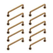 Zawiasy, okucia i inne akcesoria - Zestaw 10 uchwytów do szafek w stylu vintage do biurek, szuflad, szaf, szafek, rozstaw otworów 96 mm - miniaturka - grafika 1