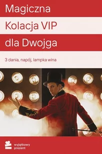 Magiczna Kolacja VIP dla Dwojga - Wyjątkowy Prezent - kod - Kody i doładowania cyfrowe - miniaturka - grafika 1