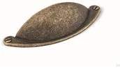 Zawiasy, okucia i inne akcesoria - Uchwyt meblowy muszlowy 1761 64 Antyczny Brąz - miniaturka - grafika 1