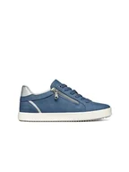 Trampki damskie - Geox Sneakersy "Blomiee" w kolorze niebiesko-srebrnym - miniaturka - grafika 1