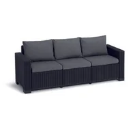 Sofy ogrodowe - Sofa KETER California Grafit-Jasny-Szary - miniaturka - grafika 1