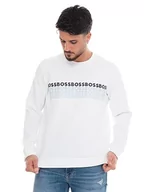 Bluzy męskie - BOSS Bluza męska Salbo 1, White100, XL, White100, XL - miniaturka - grafika 1