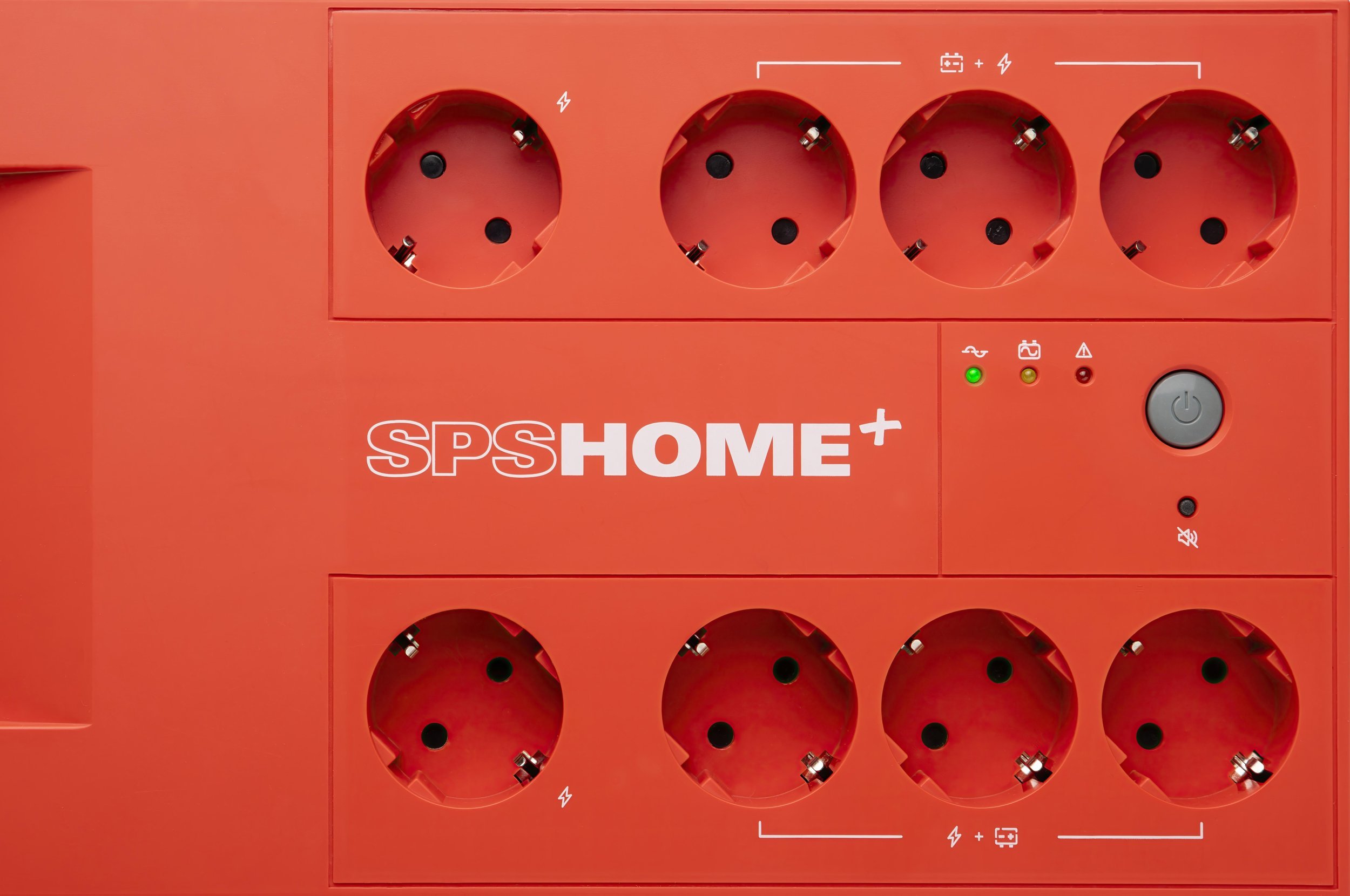 Awaryjny zasilacz UPS Salicru SPS 650 HOME+ Red 650VA 360W 8x Schuko Line-interactive APFC
