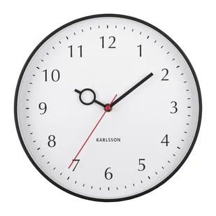 Zegar ścienny ø 30 cm Loupe – Karlsson - Zegary - miniaturka - grafika 1