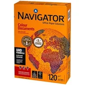 Papier do drukarek - NAVIGATOR Navigator nav1030 ekstra gładki papier do drukowania kolorowych dokumentów (120 G/M, format A3) 500 arkuszy białe NAV1203 - miniaturka - grafika 1