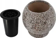 Wazony i flakony - WAZON NAGROBNY - WAZON NA NAGROBEK+ WKŁAD Z KRATKĄ - miniaturka - grafika 1