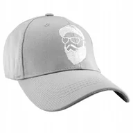 Czapki i chusty sportowe męskie - Czapka z Daszkiem Męska Bejsbolówka Uniwersalna Regulowana Szary - miniaturka - grafika 1