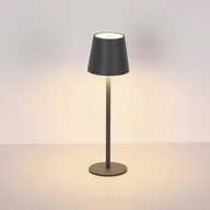Lampy stojące - Globo Lampa stołowa LED Vannie, czarna, wysokość 36 cm, CCT - miniaturka - grafika 1