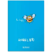 Zeszyty szkolne - Zeszyt A5 60k kratka 70g. JĘZYK ANGIELSKI 9500028 HERLITZ - miniaturka - grafika 1