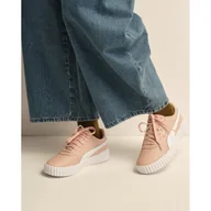 Buty dla dziewczynek - Sneakersy Puma CARINA 3.0 JR 40147604 Różowy - miniaturka - grafika 1
