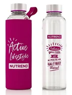 Shakery i bidony sportowe - Butelka Nutrend  Skleněná láhev s termoobalem 500 ml - miniaturka - grafika 1