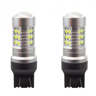 Żarówki samochodowe - CANBUS AMiO Żarówki 1157 led 24smd 3030 t20 7443 w21/5w white 12v/24v AMI-02126 - miniaturka - grafika 1