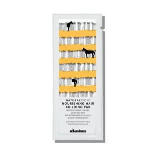 Davines Nourishing Building Pak - Maska odbudowująca do suchych i zniszczonych włosów 12 ml - Maski do włosów - miniaturka - grafika 1