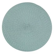 Obrusy i serwetki - Mata słomkowa 38 cm mglista zieleń - miniaturka - grafika 1