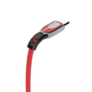 Dudao kabel USB - USB Typ C 5 A 1 m czerwony (L3PROT red) - Kable USB - miniaturka - grafika 3