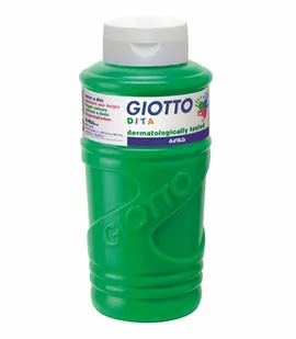 Lyra GIOTTO Dita farba do malowania palcami w butelce po 750 ml  zielona F536011 - Przybory szkolne - miniaturka - grafika 1