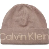 Czapki damskie - Calvin Klein Czapka | z dodatkiem wełny i kaszmiru - miniaturka - grafika 1