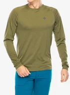 Koszulki sportowe męskie - Longsleeve Black Diamond Lightwire Tech Tee L/S - crag gree - miniaturka - grafika 1