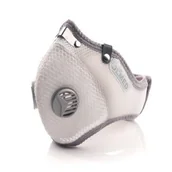 Maseczki ochronne i antywirusowe - Maska Ochronna Olmed biało-szara 1+1 filtr - miniaturka - grafika 1