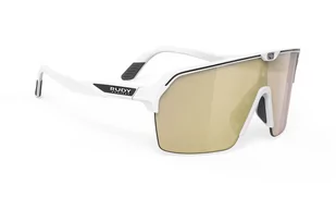 RUDY PROJECT Okulary przeciwsłoneczne SPINSHIELD AIR white matte multilaser gold - Okulary sportowe - miniaturka - grafika 1