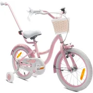 Rowery - Sun Baby Flower 16 cali Różowy 2023 - miniaturka - grafika 1