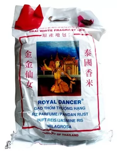 Ryż jaśminowy Royal Dancer 4,5 kg tajski Gao thom - Ryż - miniaturka - grafika 1