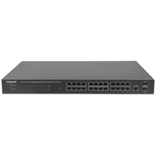 Intellinet Network Solutions Switch Network Solutions 560559 24x1GbE 2x SFP PoE+ - Switche - miniaturka - grafika 1