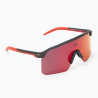 Okulary przeciwsłoneczne - Okulary przeciwsłoneczne Nike Expedition Shield matte dark smoke grey/ red mirror WYSYŁKA W 24H 30 DNI NA ZWROT - miniaturka - grafika 1