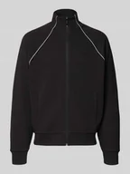 Bluzy męskie - Bluza rozpinana o kroju regular fit z mieszanki bawełny - miniaturka - grafika 1