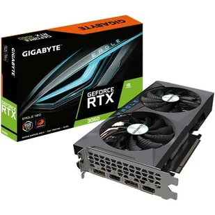 Gigabyte GeForce RTX 3060 EAGLE 12GB 2.0 GV-N3060EAGLE-12GD 2.0 - Karty graficzne - miniaturka - grafika 1
