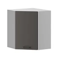 Szafki kuchenne - Narożna szafka górna do kuchni szara L8-D30 - miniaturka - grafika 1
