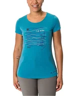 Koszulki i topy damskie - VAUDE Damska koszulka Skomer Print Ii T-Shirt - miniaturka - grafika 1