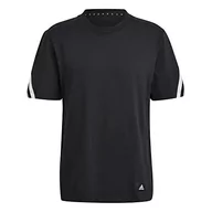 Koszulki męskie - adidas Męski T-shirt M Fi 3s Tee, czarny, M, czarny, M - miniaturka - grafika 1