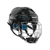 Hokej - Kask hokejowy Bauer RE-AKT 65 Combo Black Senior L - miniaturka - grafika 1