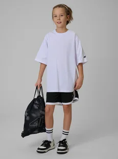 4F Komplet sportowy na WF (koszulka+spodenki+worek) chłopięcy - czarny 158/164 (12-14 lat) - Spodnie i spodenki dla chłopców 4F Komplet sportowy na WF (koszulka+spodenki+worek) chłopięcy - czarny 158/164 (12-14 lat) - Spodnie i spodenki dla chłopców - miniaturka - grafika 1