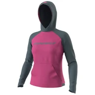Bluzy sportowe damskie - Bluza damska Dynafit 24/7 Ptc Hoody W Rozmiar: M / Kolor: różówy/szary - miniaturka - grafika 1